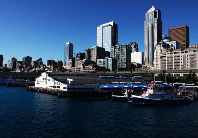 The Seattle Waterfront Or Central Waterfront